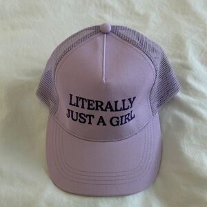 Purple Mesh Trucker Hat